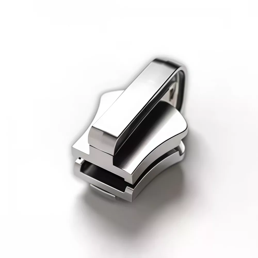 Vändbart skjutreglage för metalldragkedja