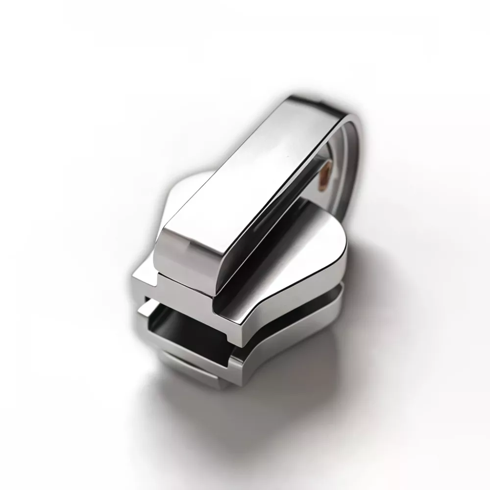 Vändbart skjutreglage för plastdragkedja