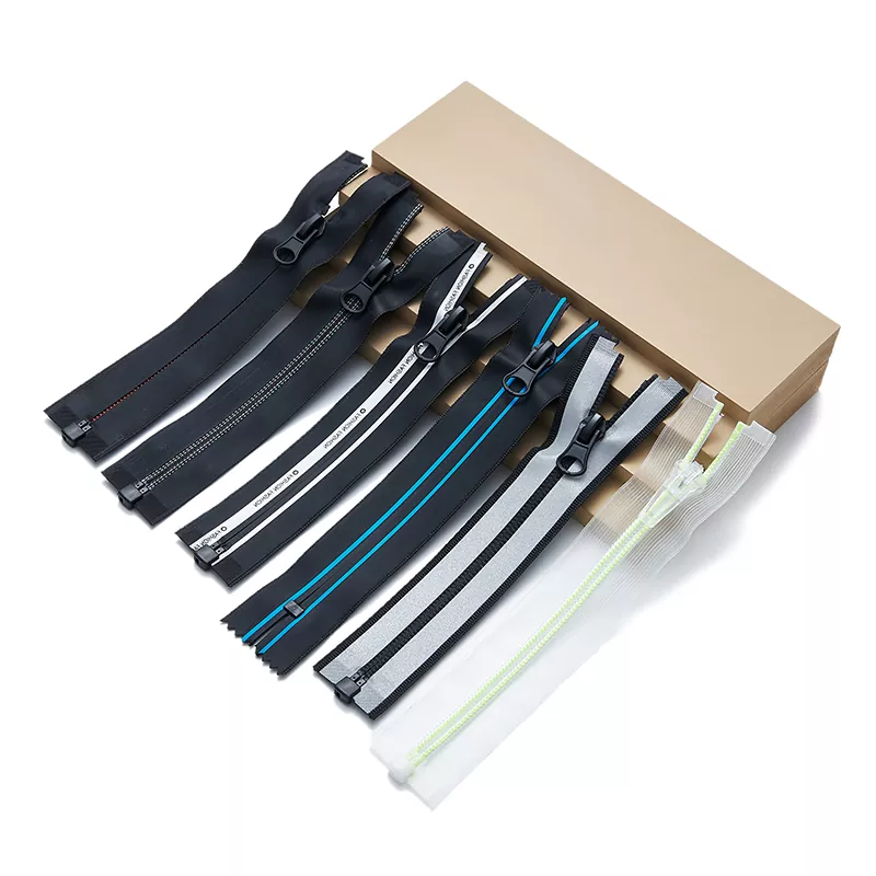 Vattenavvisande nylondragkedja